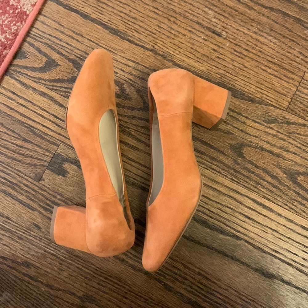 COPY - Rouje Suede Heels Fits Small NWT - Picture 2 of 6